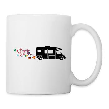 Streamlined Road trip lover - Mug - white - Right