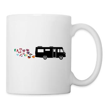 Integral Road trip lover - Mug - white - Right