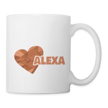 Geschenk für Alexa - Tasse - Weiß - Rechts