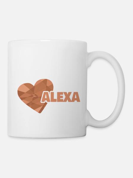 Geschenk für Alexa - Tasse - Weiß