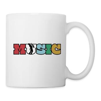 Music Harnony - Tasse - Weiß - Rechts