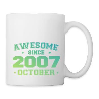 October 2007 - October 2007 Birthday Gift - Mug - white - Right