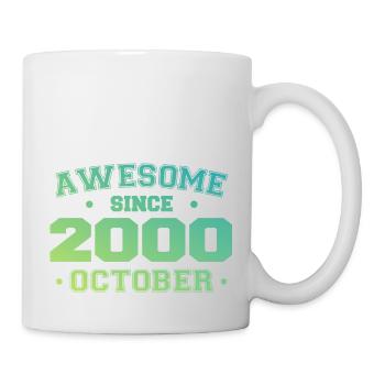 October 2000 - October 2000 Birthday Gift - Mug - white - Right