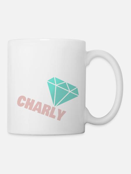 Geschenk für Charly - Tasse - Weiß