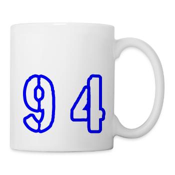 94 Number Symbol - Mug - white - Right