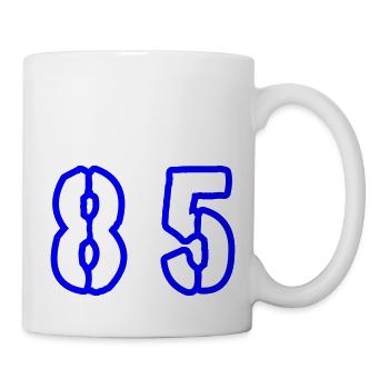 85 Number Symbol - Mug - white - Right