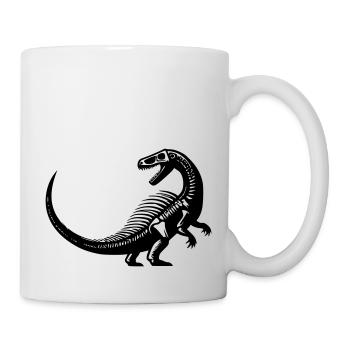 Dinosaur Fossil - Mug - white - Right