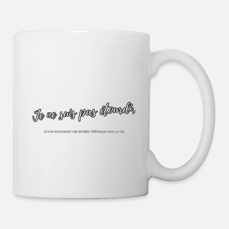 Etourdi - Mug blanc - blanc