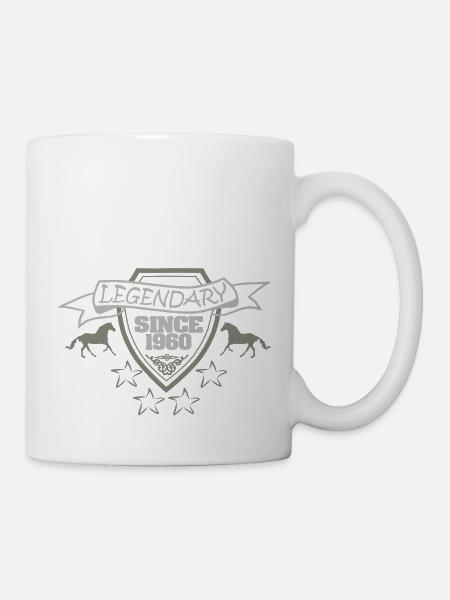 1960 - Tasse - Weiß