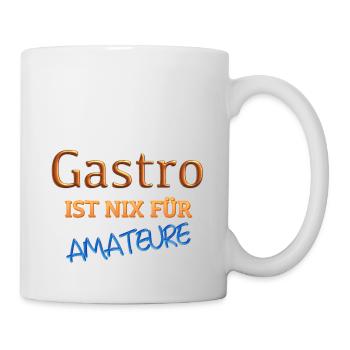 Gastro - Tasse - Weiß - Rechts