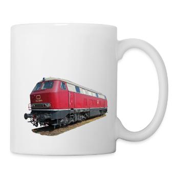 Locomotive DB216 - Mug blanc - blanc - Droite