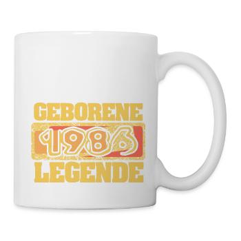 1986 - Tasse - Weiß - Rechts