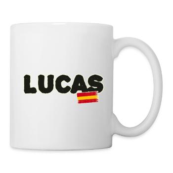 Lucas - Tasse - Weiß - Rechts