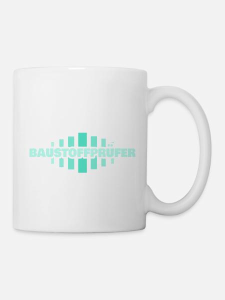 Beruf Baustoffprüfer - Tasse - Weiß