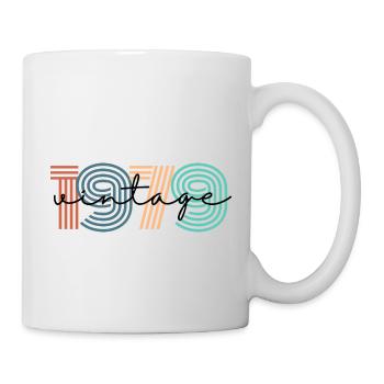 1979 vintage rétro - Mug blanc - blanc - Droite