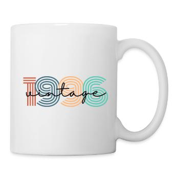 1996 vintage rétro - Mug blanc - blanc - Droite
