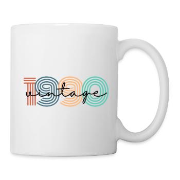 1990 vintage rétro - Mug blanc - blanc - Droite