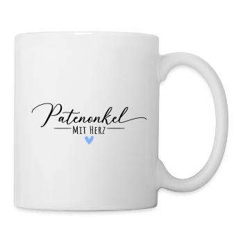 Godfather with a heart - Mug - white - Right