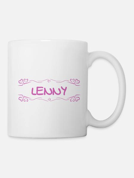 Name Lenny - Tasse - Weiß