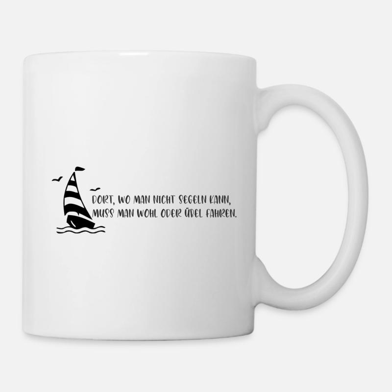 segeln - Tasse - Weiß