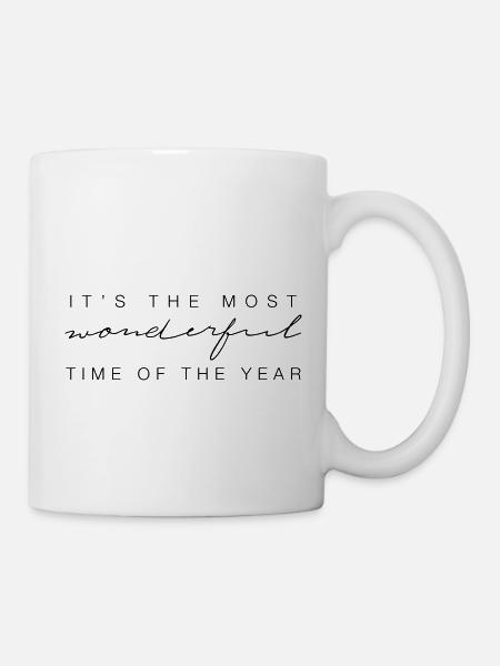 It's the most wonderful time of the year - Tasse - Weiß