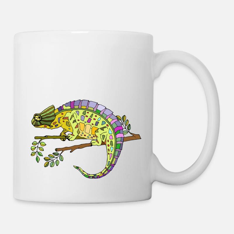 Chameleon - Mug - white
