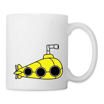 U-Boot Unterseeboot Tauchgang Tauchboot Kapitän - Tasse - Weiß - Rechts