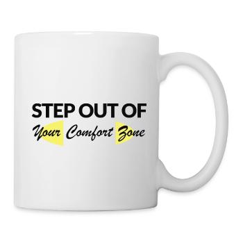 Sortez de votre zone de confort - Mug blanc - blanc - Droite