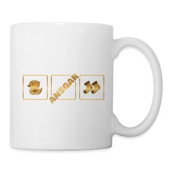 Ansgar as birth - Mug - white - Right
