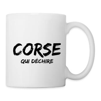 Korsika, das rockt - Tasse - Weiß - Rechts
