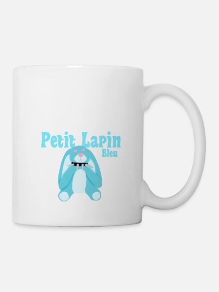 Lapin Punk - Mug blanc - blanc