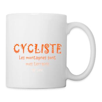 Bicycle Bicycle Bicycle Bike Biker MTB 5 - Mug - white - Right