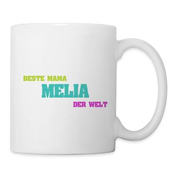 Mutter Melia - Tasse - Weiß - Rechts