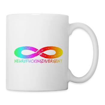 NEUROFUCKINGDIVERGENT - Mug - white - Right