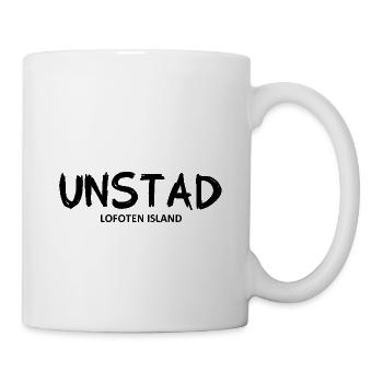 Unstad - Lofoten Island - Norway - Norge Norwegen - Mug - white - Right
