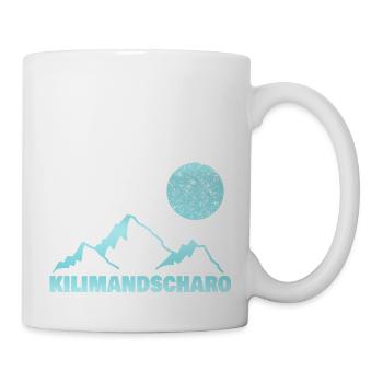 Kilimanjaro as mountaineering - Mug - white - Right