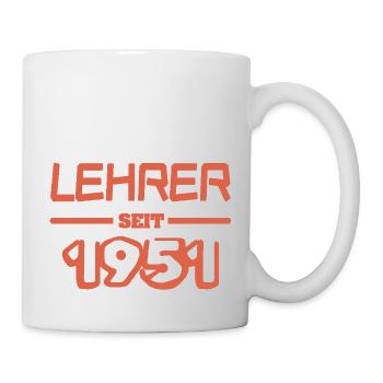 Lehrerin 1951 - Tasse - Weiß - Rechts