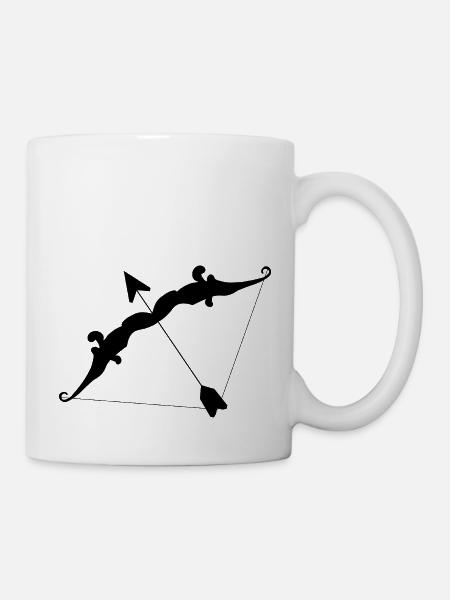 Amor-Bogen - Tasse - Weiß