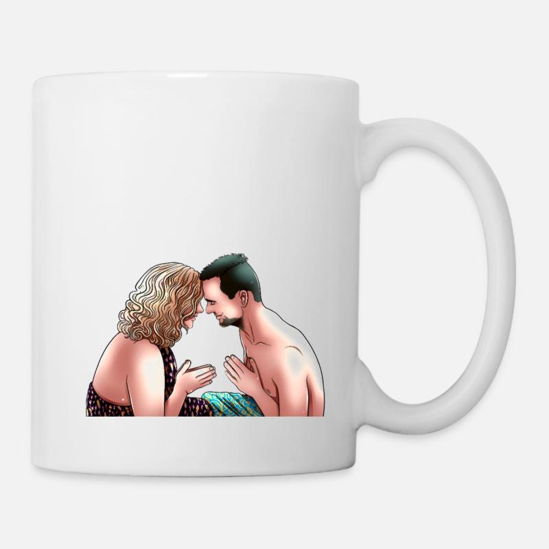 Tantric Couple - Tasse - Weiß
