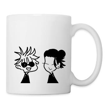 Japanese family anime artful - Mug - white - Right