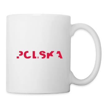 Polska Lettering - Polen - Poland - polnisch - Mug - white - Right