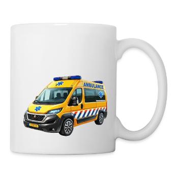 Ambulance modern - Mug - white - Right
