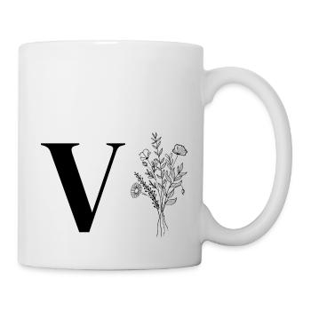 Minimalist flowers - Mug - white - Right