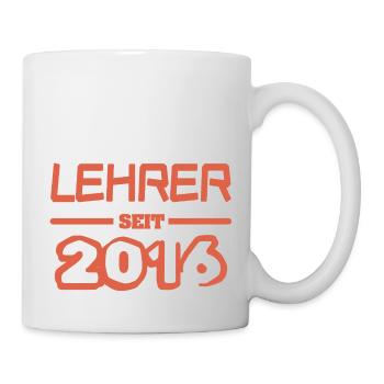 Lehrer 2016 - Tasse - Weiß - Rechts