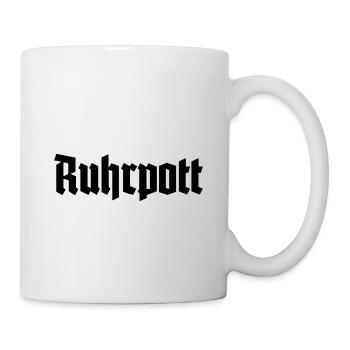 Ruhrpott - Pott - Bergbau - Kumpel - Ruhr - Shirt - Tasse - Weiß - Rechts