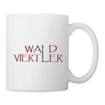 WaLdviertLer - Tasse - Weiß - Rechts