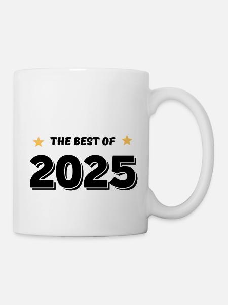 Das Beste aus 2025 - Tasse - Weiß