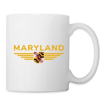 Maryland Fan T-Shirt – Perfect for fans! - Mug - white - Right
