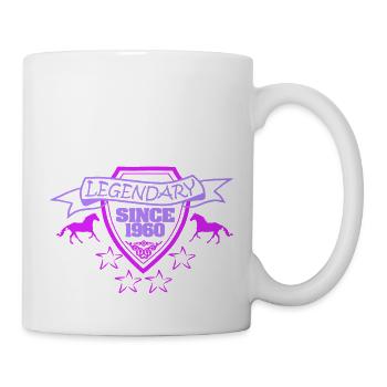 1960 - Mug blanc - blanc - Droite