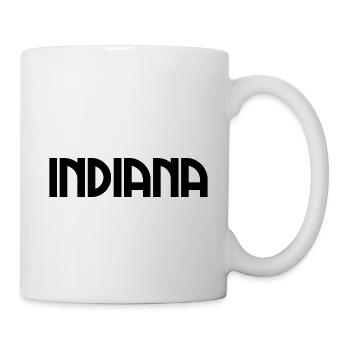 Indiana, Indianapolis, USA, United States of America - Mug - white - Right